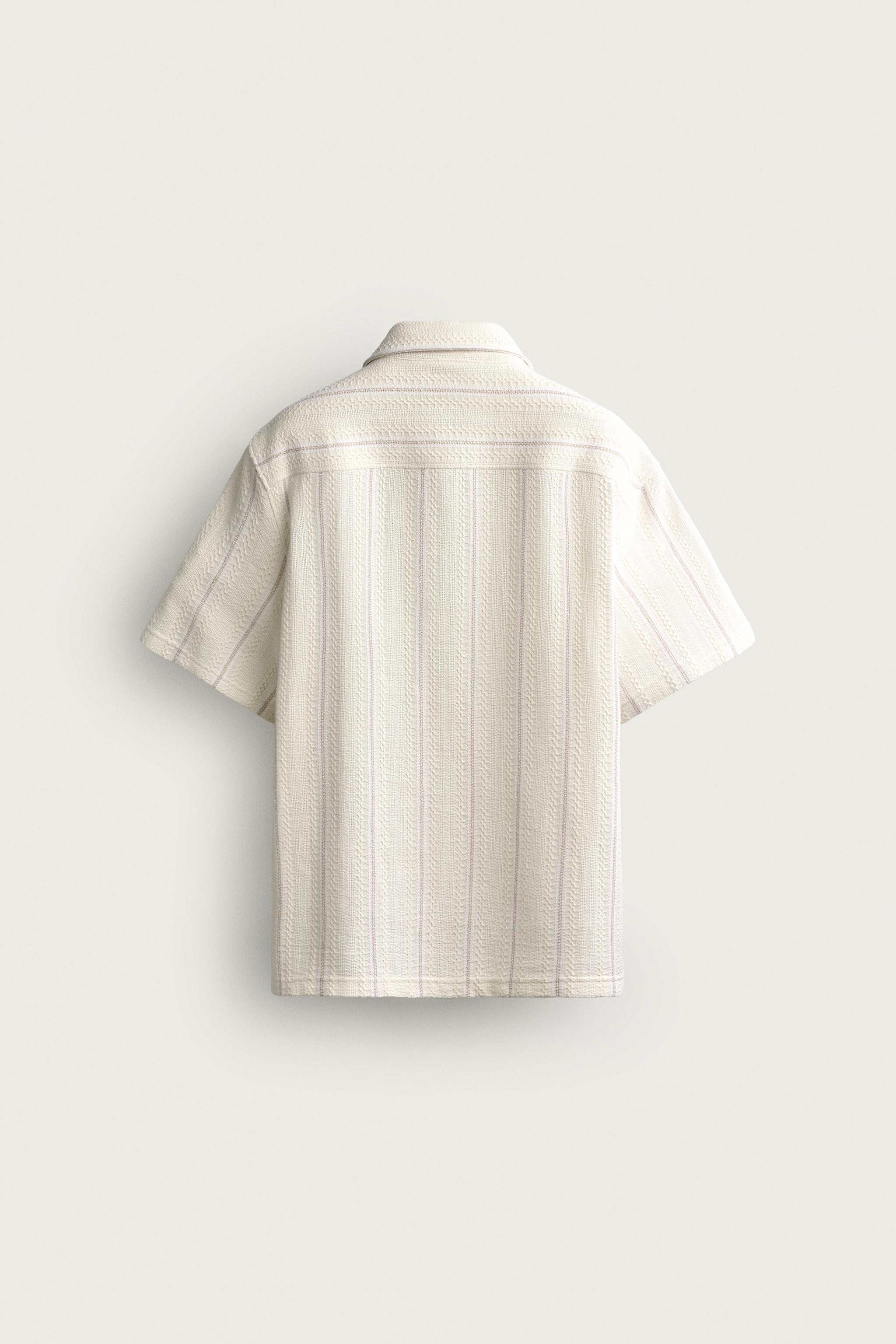 CHEMISE REGULAR FIT STRUCTURÉE