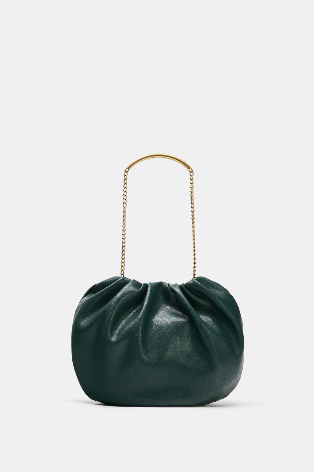 SHOULDER BAG WITH CHAIN DETAIL