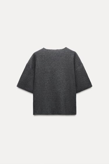 TOP CÔTELÉ SOFT - Gris de Zara - Image 2