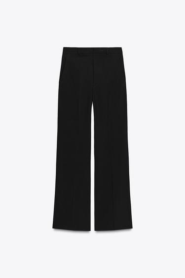 PANTALÓN TIRO ALTO ZW COLLECTION - Negro de Zara