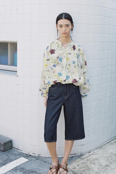ZW COLLECTION FLORAL PRINT SHIRT - 029 by Zara