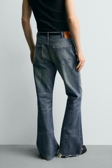 JEAN FLARE FIT - Bleu / Vert de Zara - Image 2