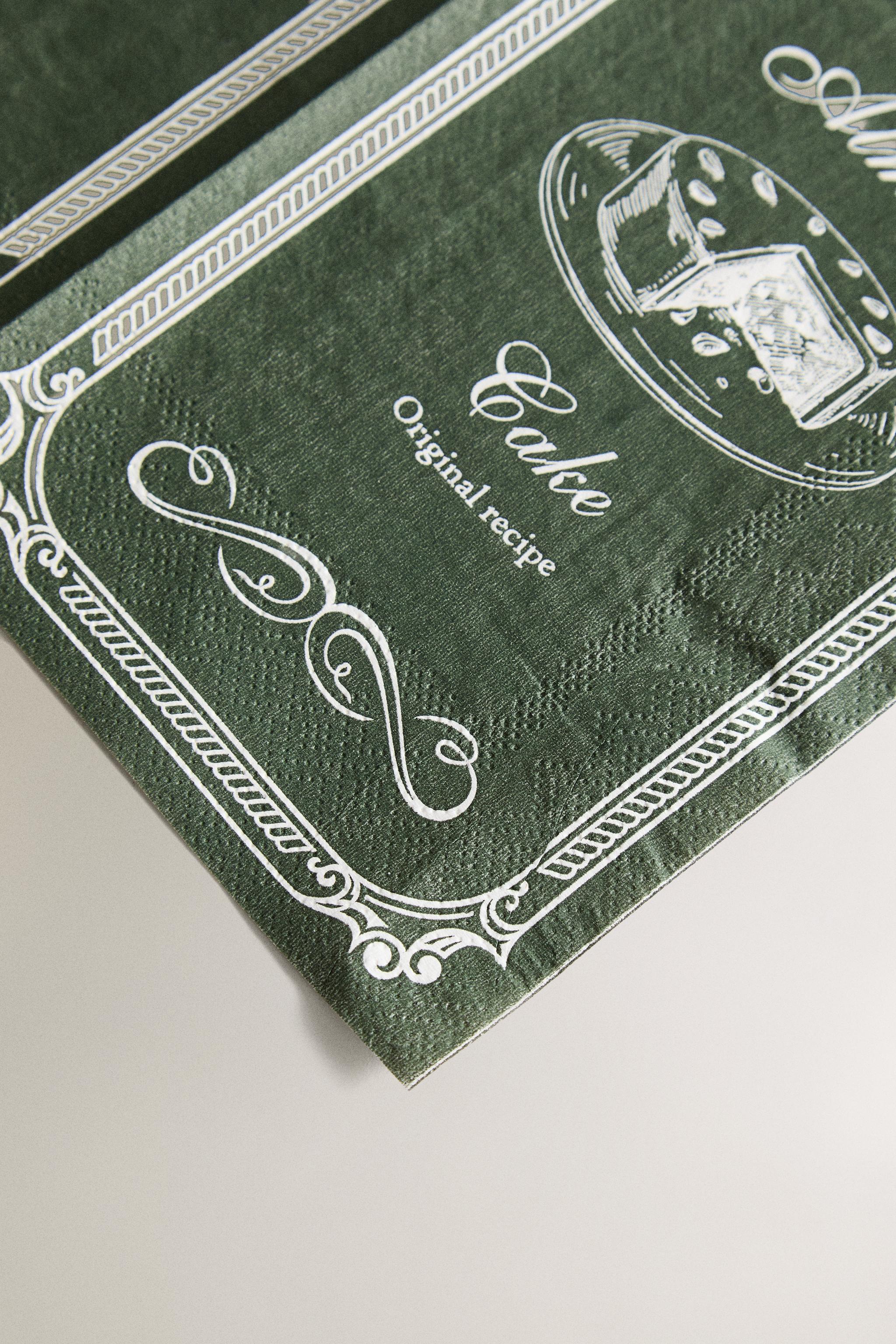 SET OF PAPER CHRISTMAS NAPKINS (SET OF 30)