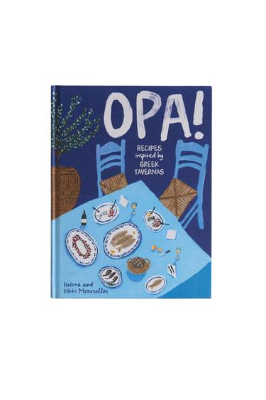 Zara OPA SMALL GREEK RECIPES (ENGLISH) - 藍色