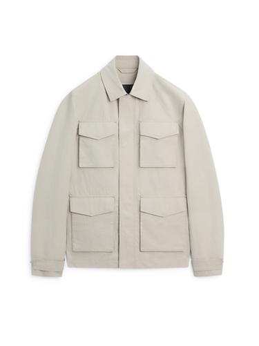 Zara Jacket with pocket details - Stone