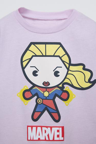 T-SHIRT WONDER WOMAN © DC COMICS - Mauve clair de Zara - Image 2