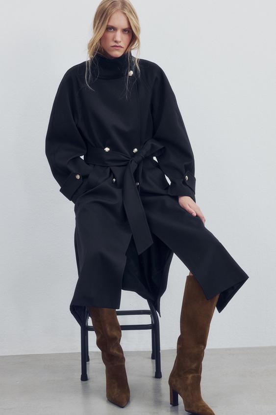 BOTTES DAIM HAUTES - Marron de Zara - Image 2