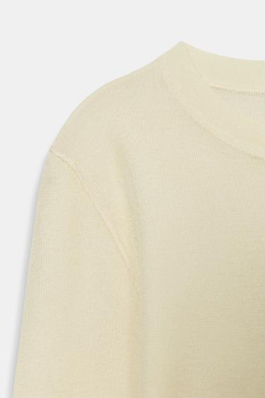 EXTRA FINE KNIT TOP - Butter by Zara - Image 5