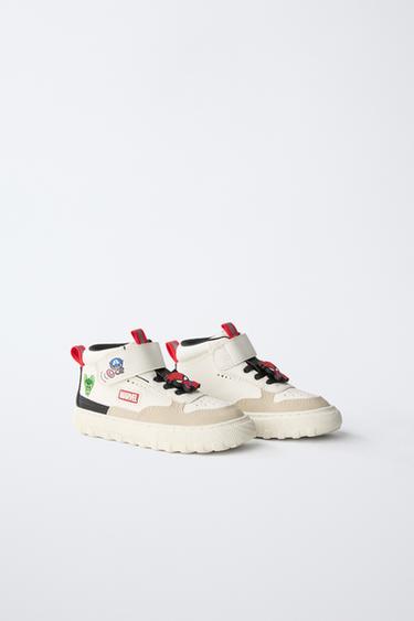 Zara THE AVENGERS © MARVEL 高筒運動鞋 - 白色