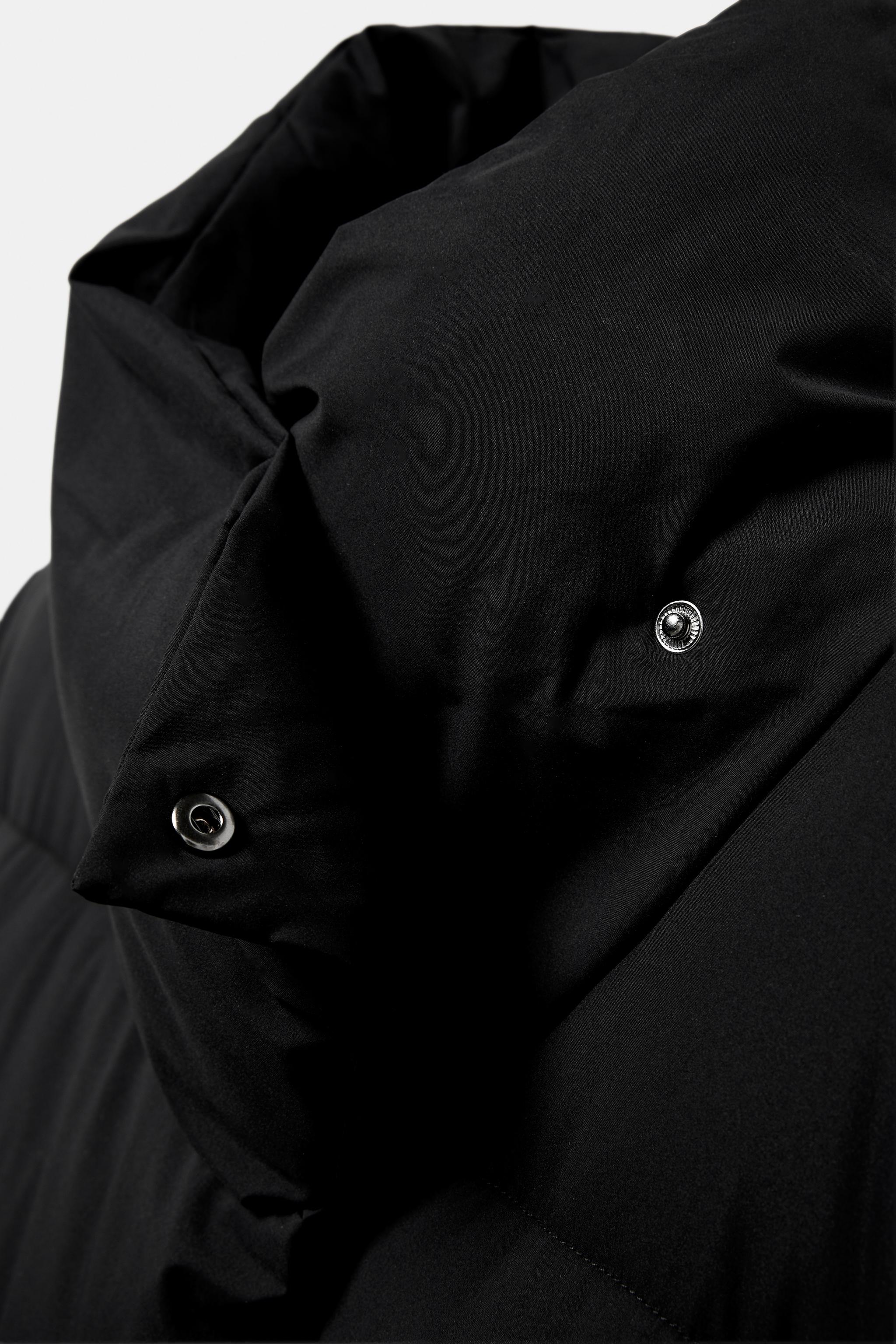 LONG WATER REPELLENT WINDPROOF WRAP-NECK ANORAK