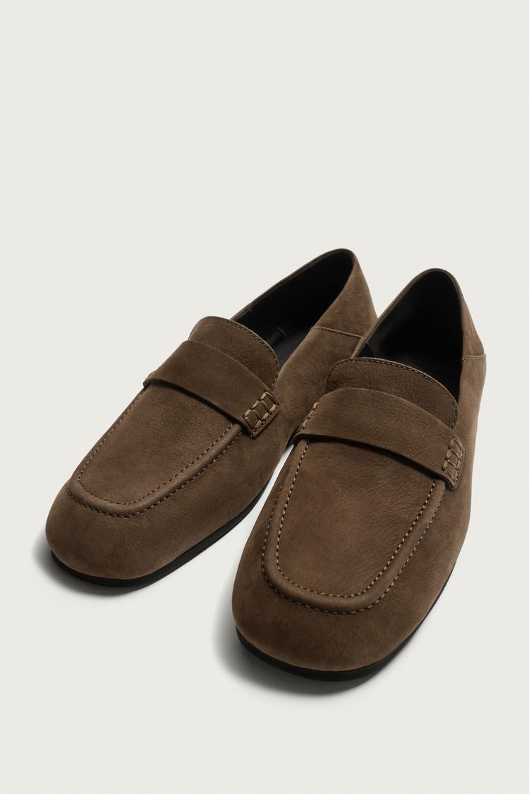 Mocasines penny de cuero 5