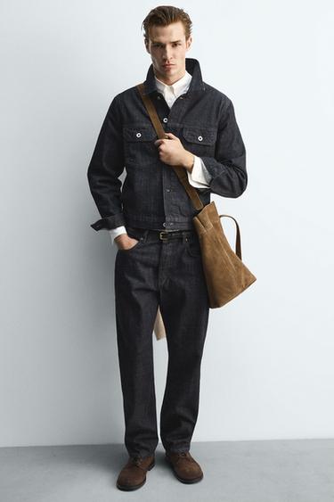 BOTA CORDONES PIEL LIMITED EDITION - Marrón de Zara - Imagen 0