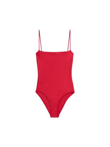 Zara Swimsuit with thin straps - Red