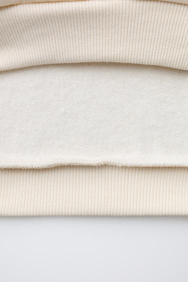 COLOUR BLOCK BEAR JOGGING SWEATSHIRT AND TROUSERS SET - Blue by Zara - Image 4