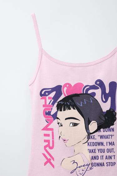 KPOP DEMON HUNTERS™ NETFLIX © TOP - Pink / White by Zara - Image 3