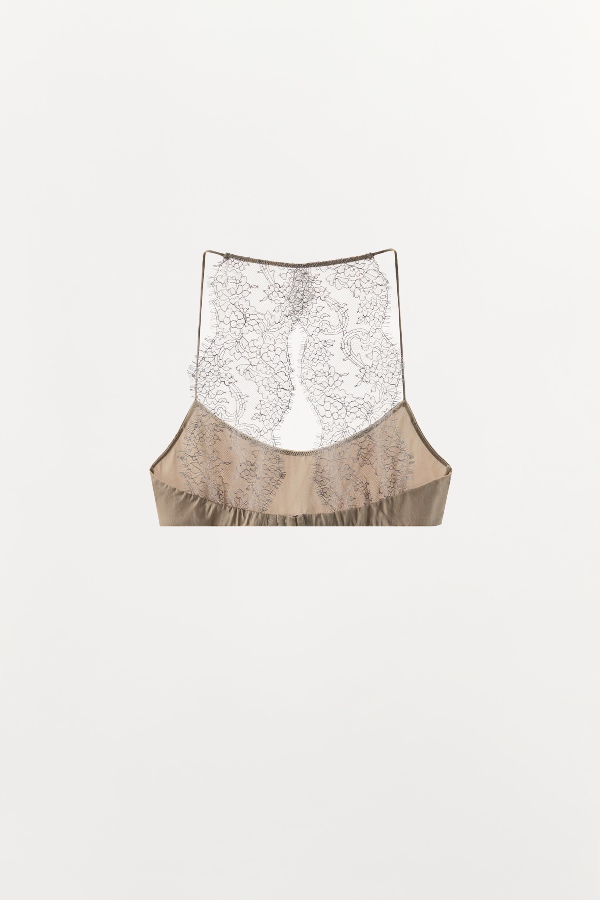 COMBINATION LACE BRA