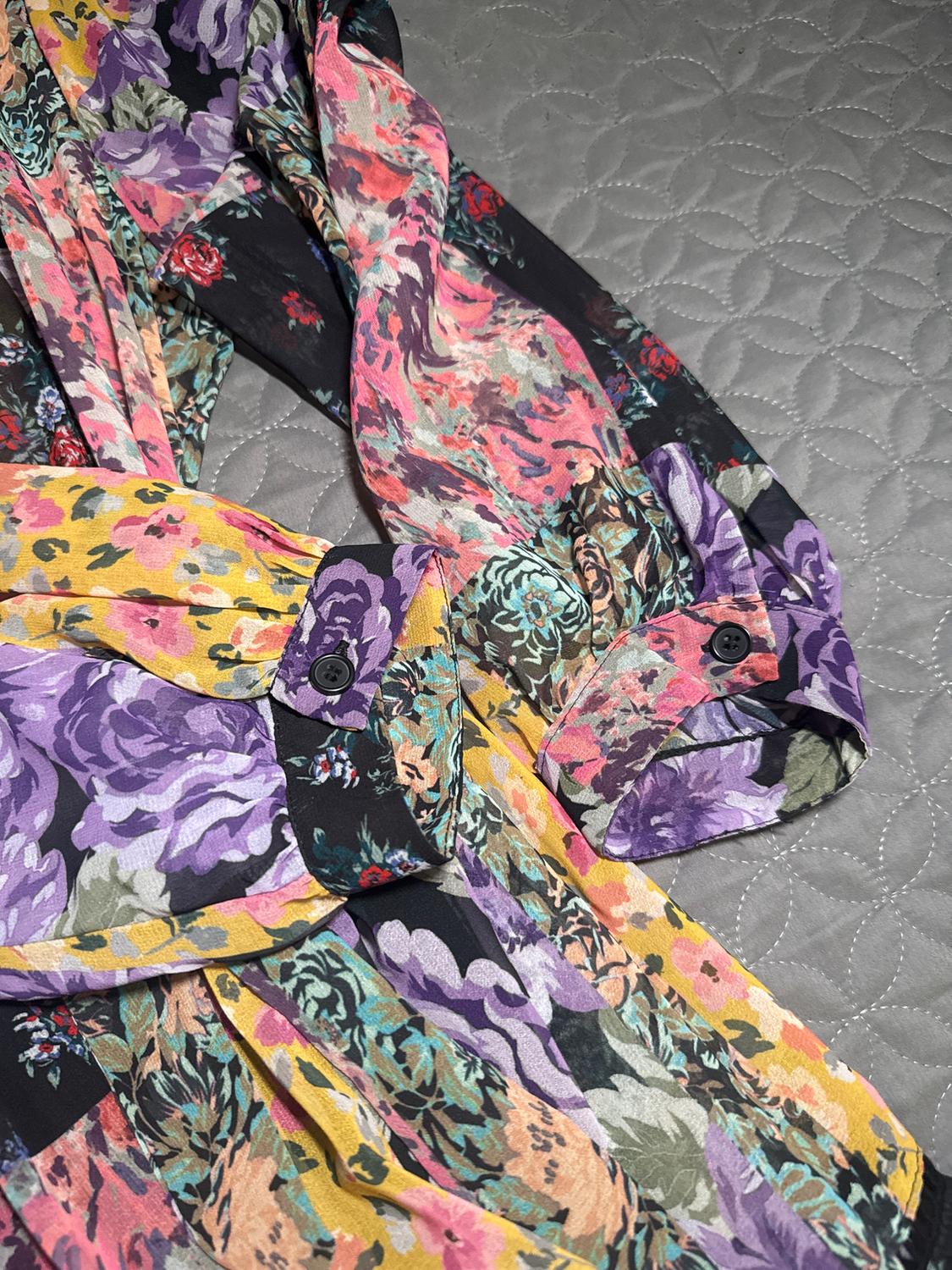 PRINTED SHORT DRESS - Image 4