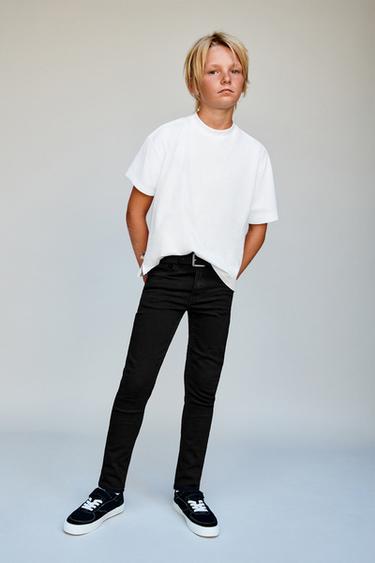 JEANS SKINNY FIT - Negro de Zara