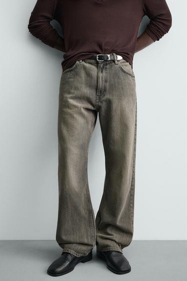 JEAN LOOSE FIT - Marron de Zara - Image 4