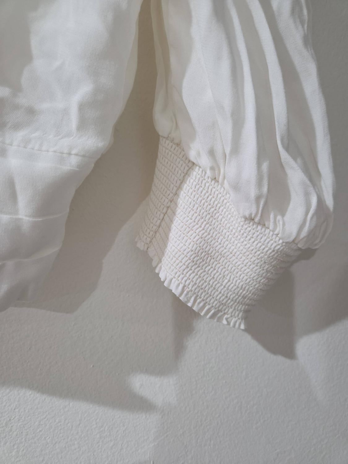 FLOWY TOP WITH SHOULDER PADS - Image 5