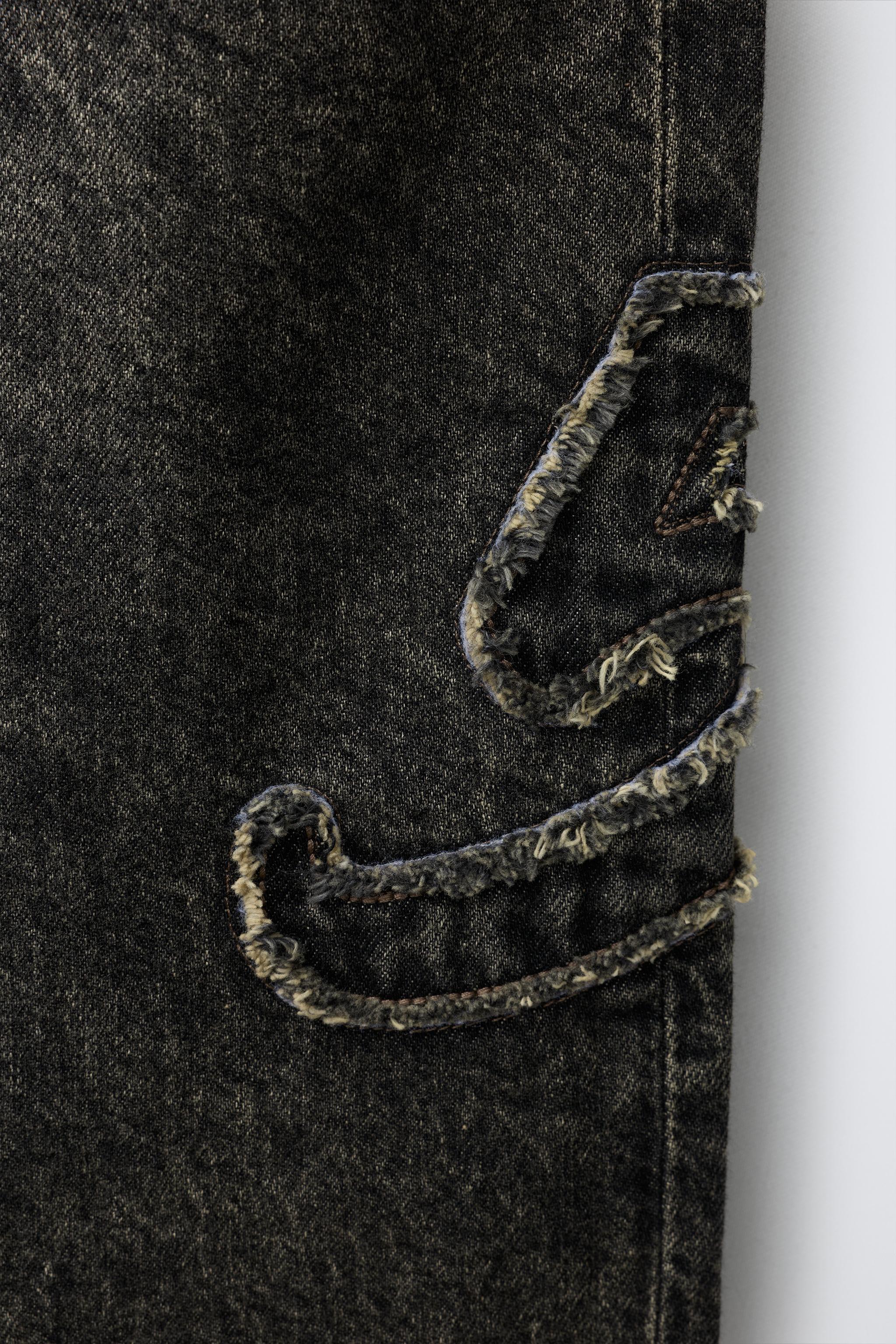 JEANS WIDE LEG BOTONES