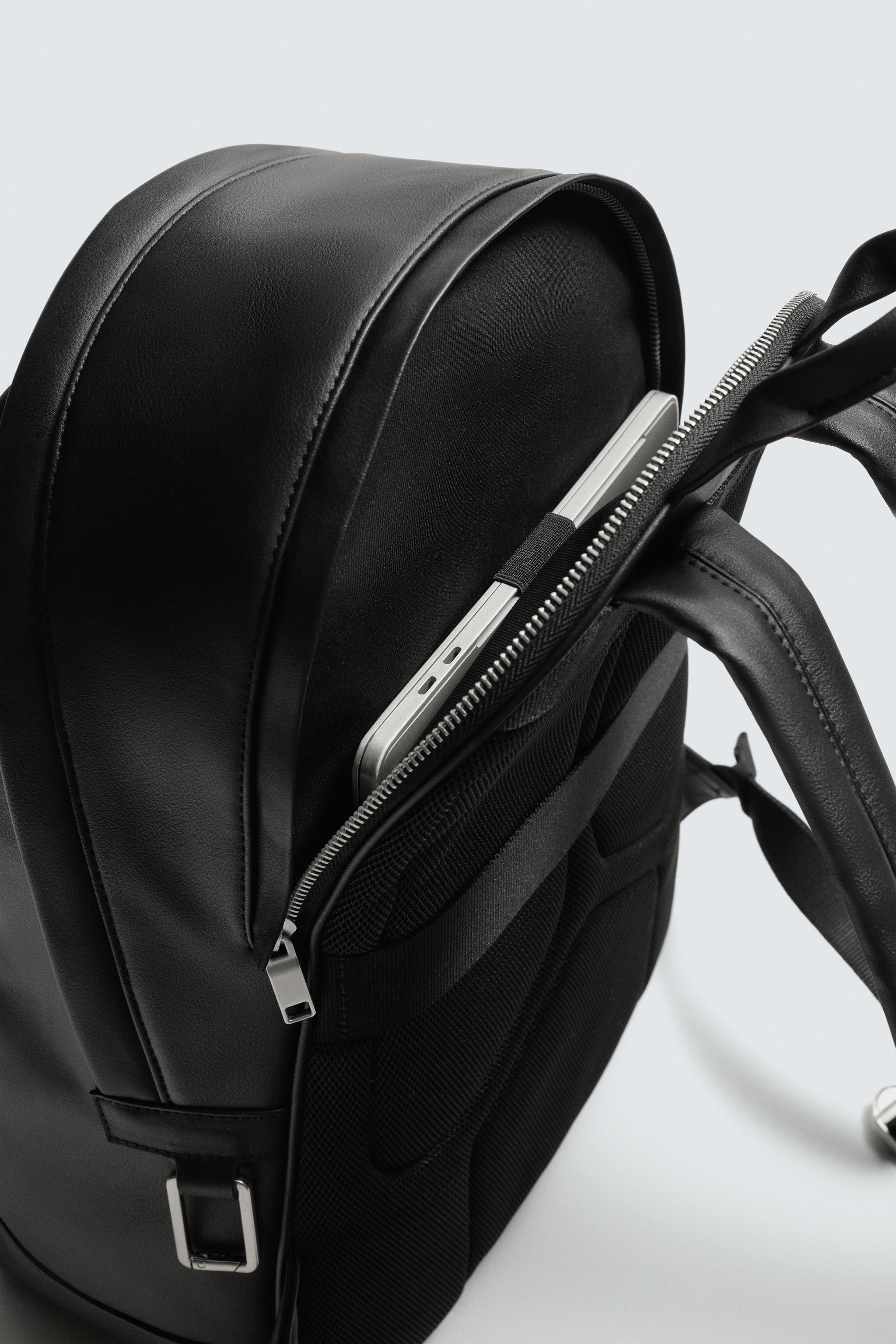 SAC À DOS TEXTURÉ