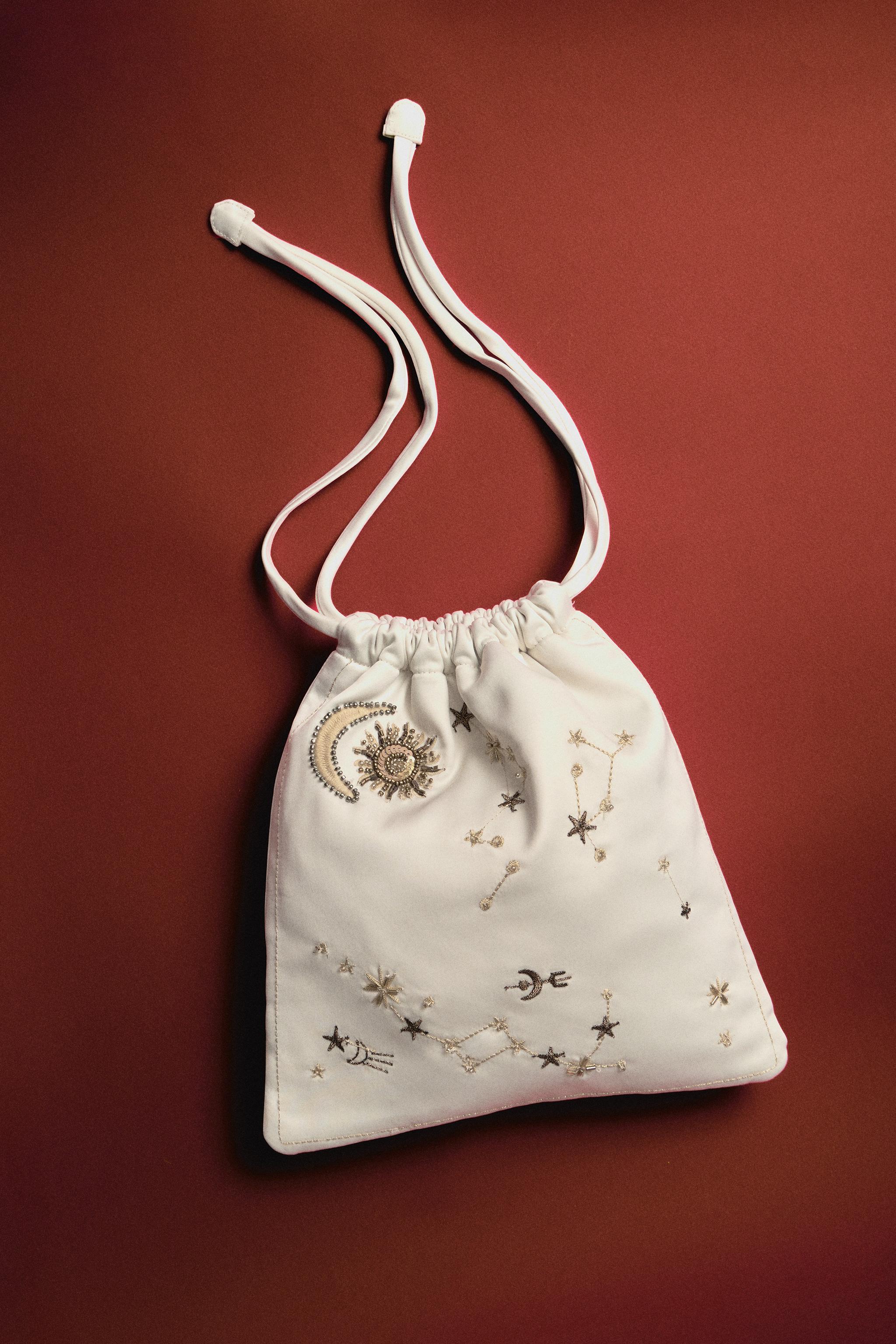 Женские сумки Zara MEDIUM EMBROIDERED MARISA BERENSON — фото 5