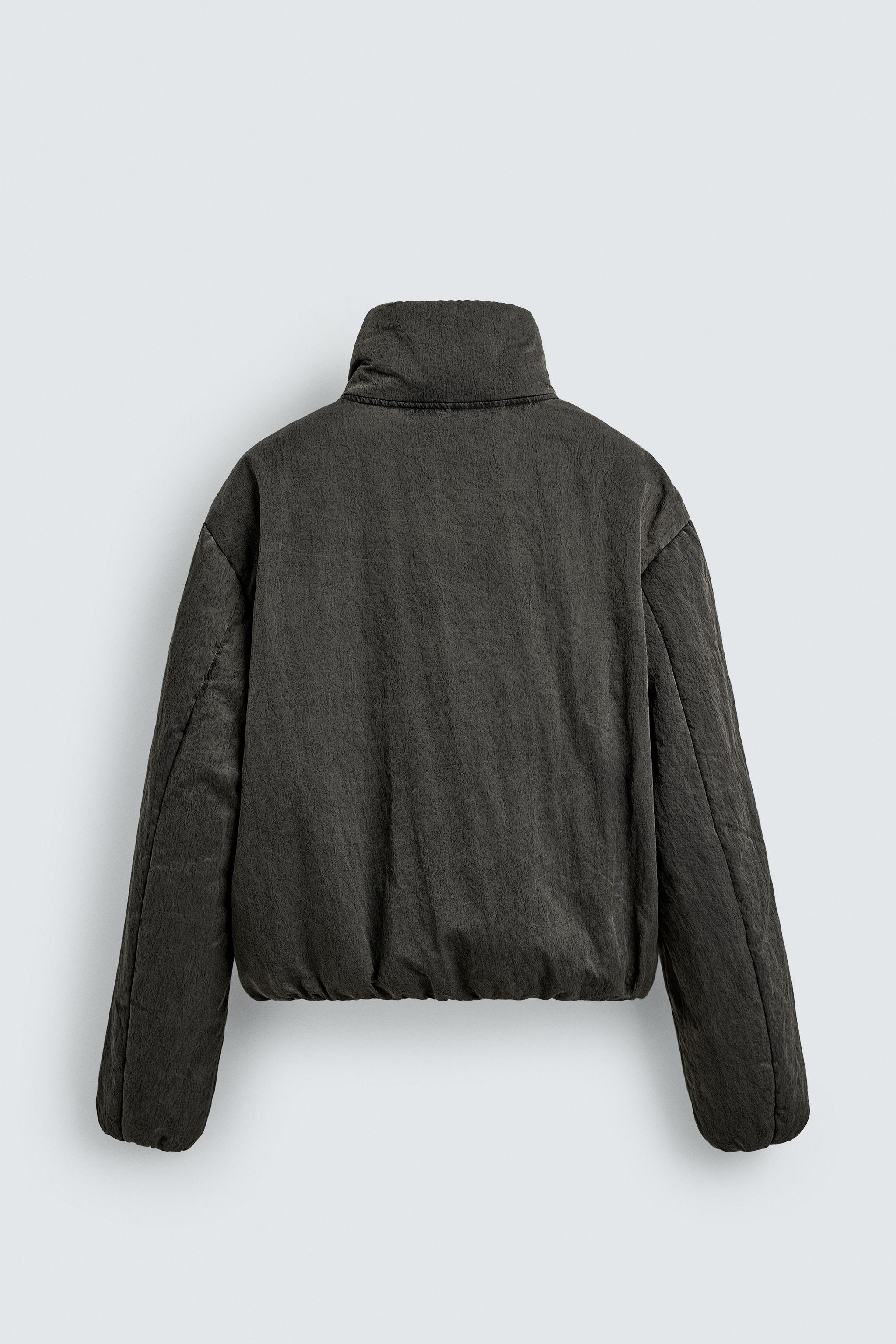 新品未使用　Zara パフテクニカルジャケット　ye テクニカルパフジャケット - ブラウン | ZARA Japan / 日本
