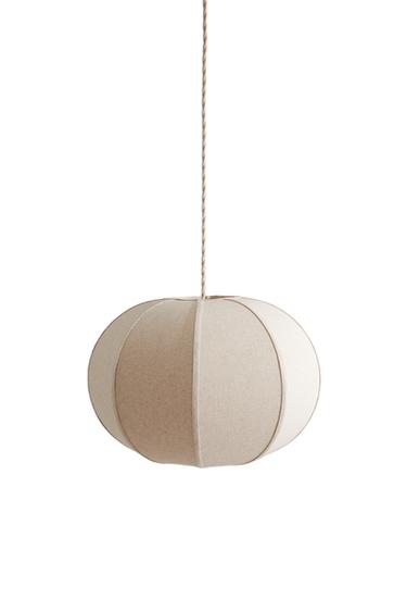LAMPE SUSPENSION PETIT FORMAT - Écru de Zara