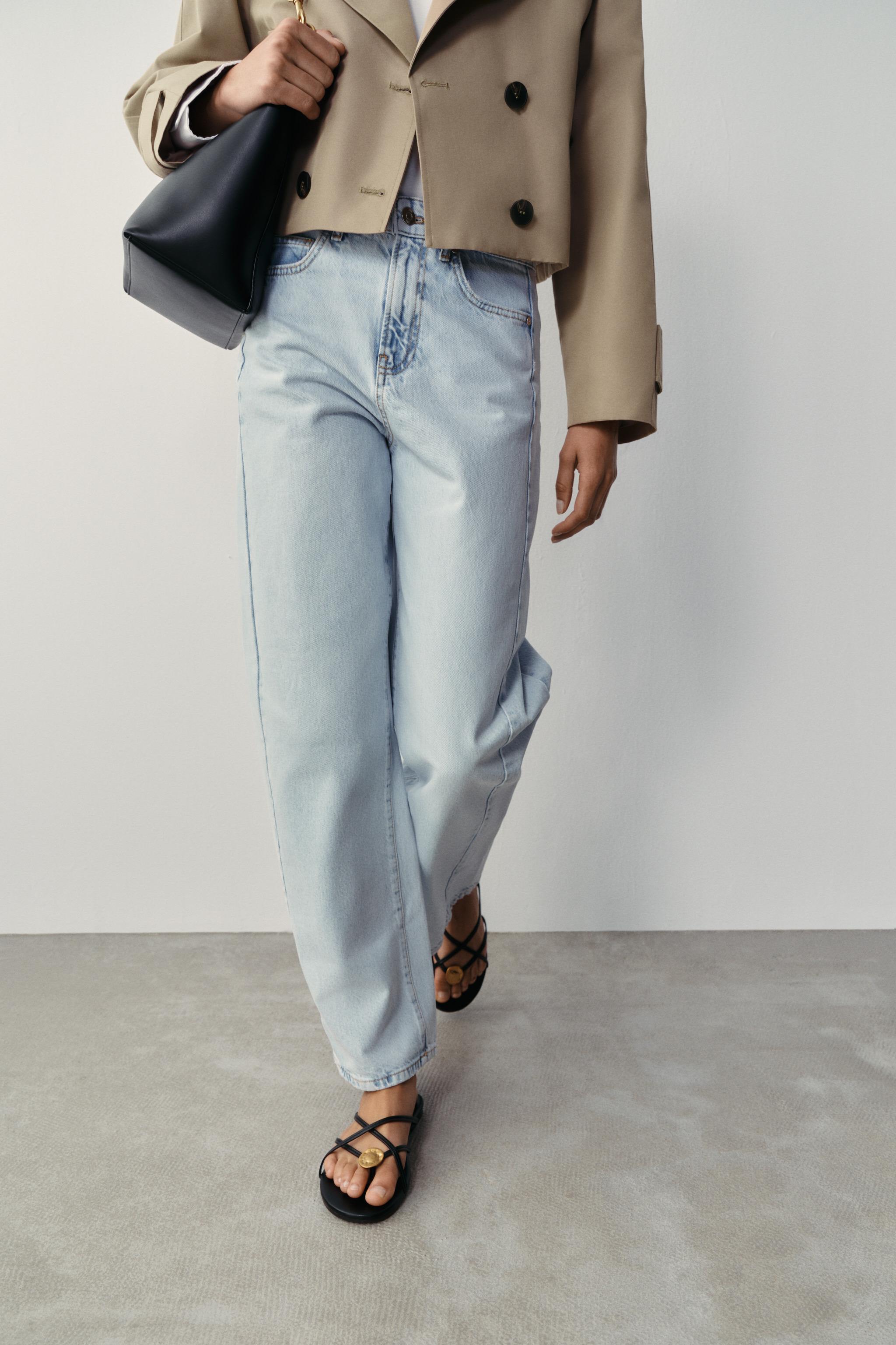 Z1975 HIGH RISE BARREL JEANS