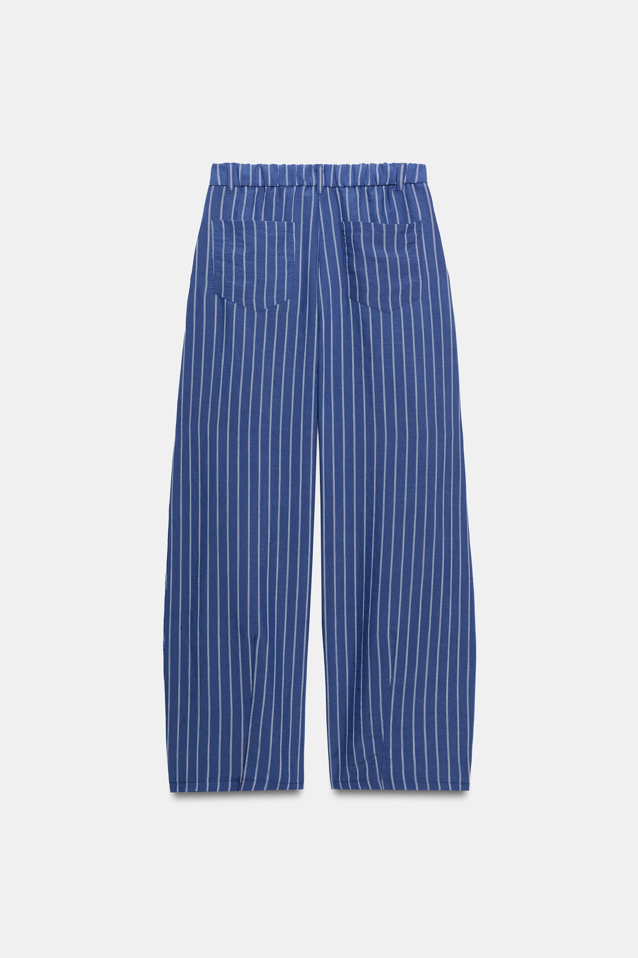 Zara Pilili Dökümlü Pantolon görsel 6