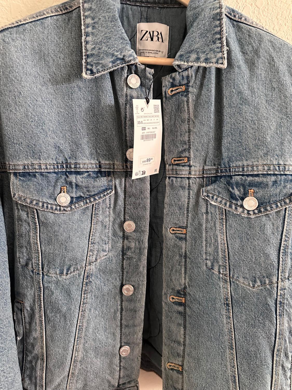 CAZADORA DENIM ACOLCHADA TRF - Image 3