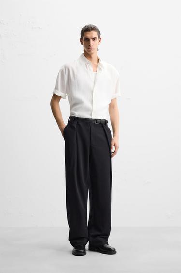 Zara FLOWY SHIRT - White - Image 0