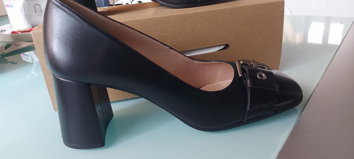 SCARPE CON TACCO IN PELLE - Image 3
