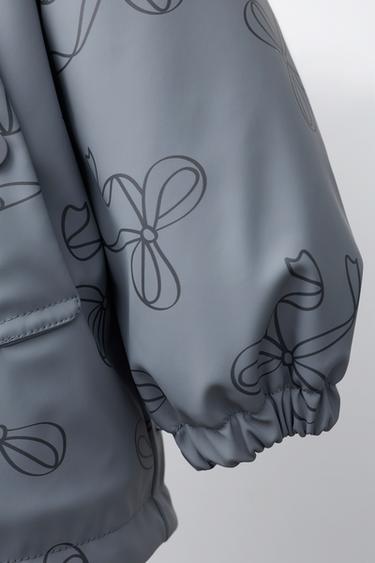 CIRÉ GOMMÉ IMPRIMÉ RÉSISTANT À L'EAU - Bleu moyen de Zara - Image 5
