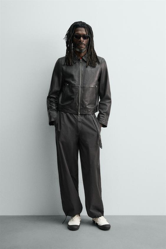 AARON LEVINE X ZARA LEATHER JACKET from Zara - $299