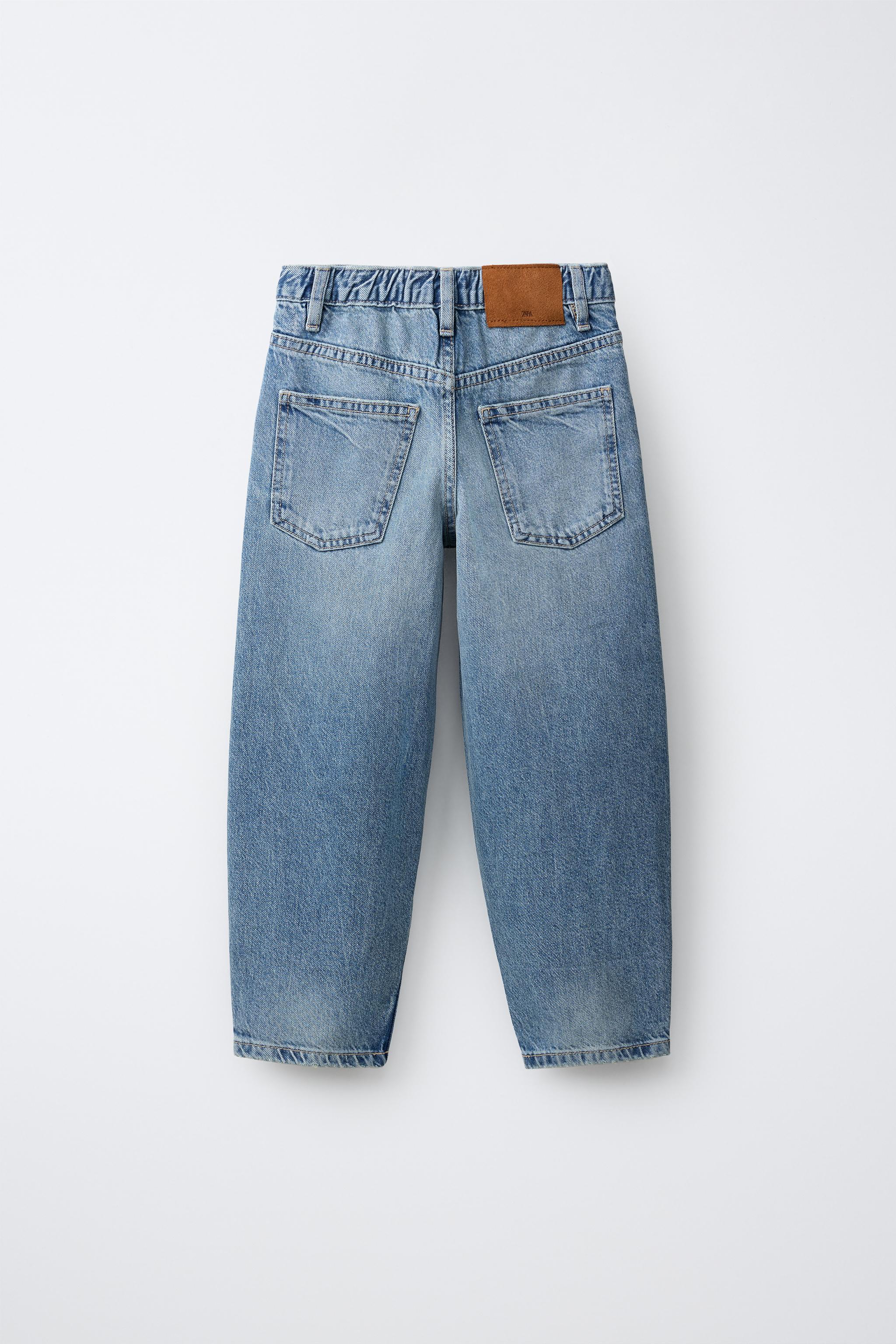 MOM FIT JEANS — Blue