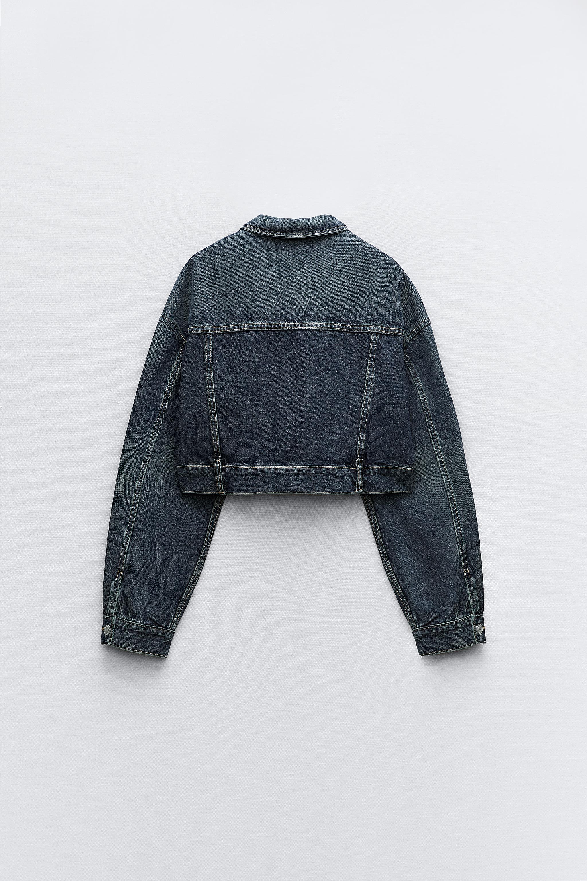 TRF HEART DENIM JACKET