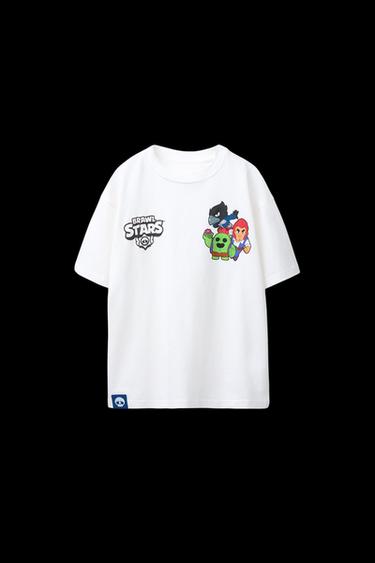 Zara BRAWL STARS © SUPERCELL OY PRINT T-SHIRT - White - Image 0