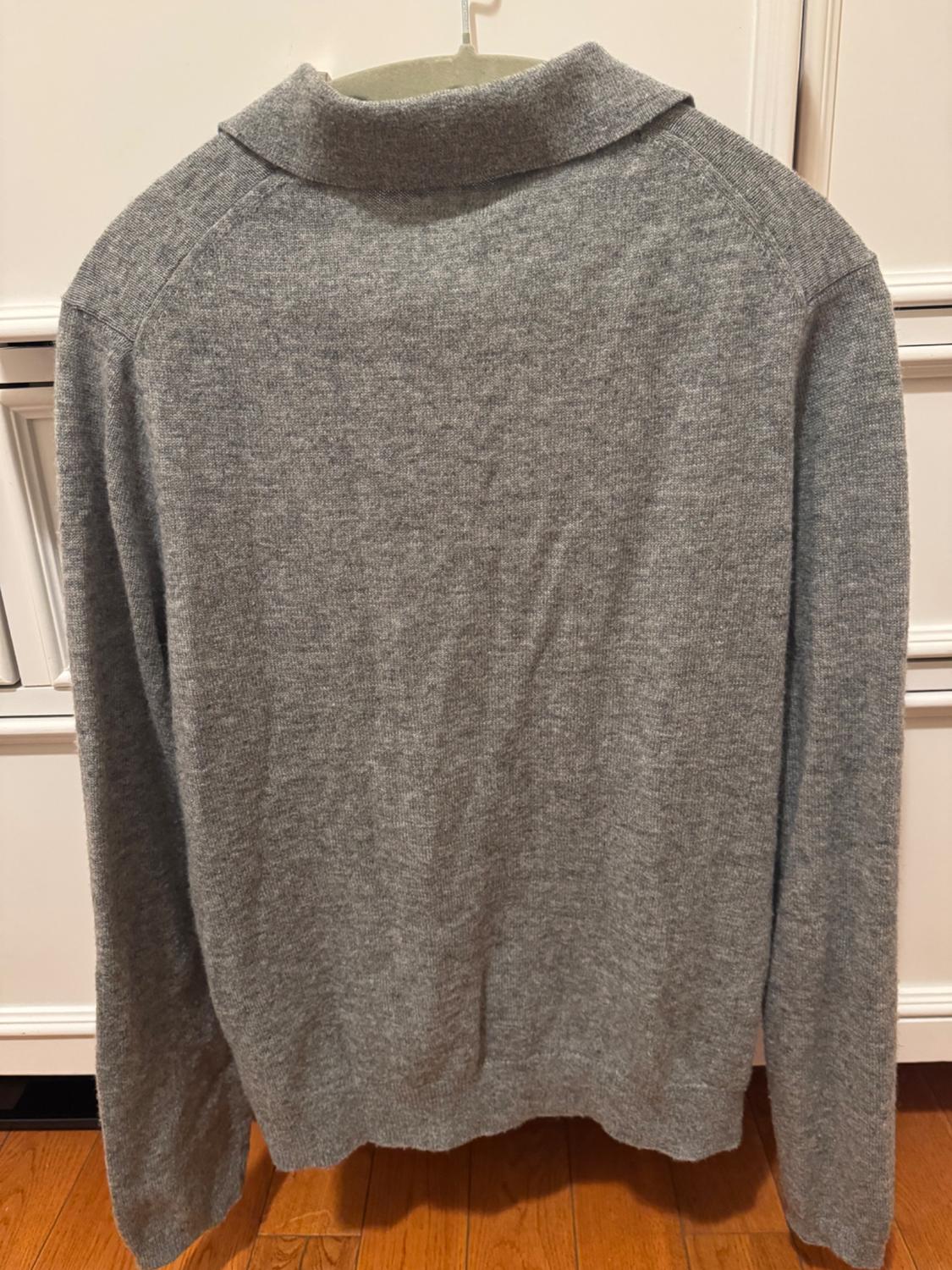 WOOL BLEND KNIT POLO SHIRT - Image 2