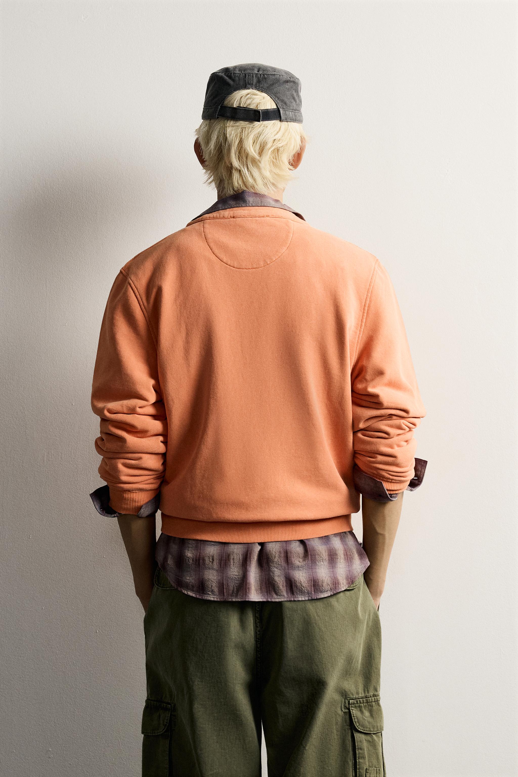 WASHED RELAXED FIT CARDIGAN