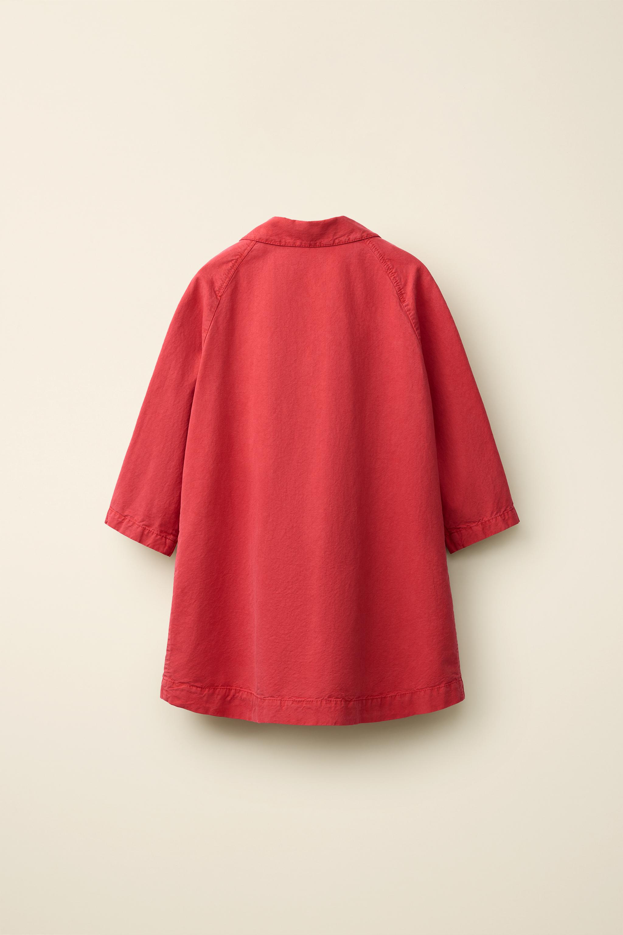 トレンチコート CREATED BY CARAMEL LONDON X ZARA - レッド | ZARA