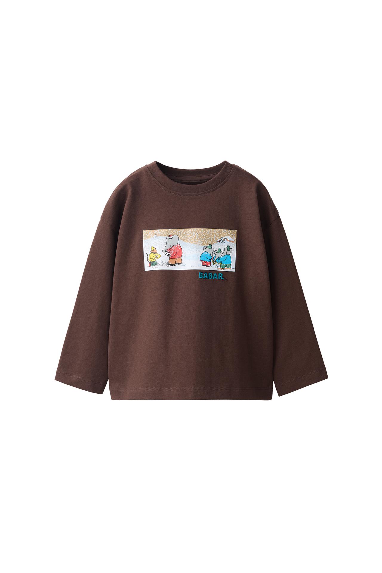 ЛОНГСЛИВ С ПРИНТОМ BABAR™