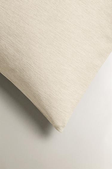 PLAIN CUSHION COVER - Mid-ecru by Zara - Image 1