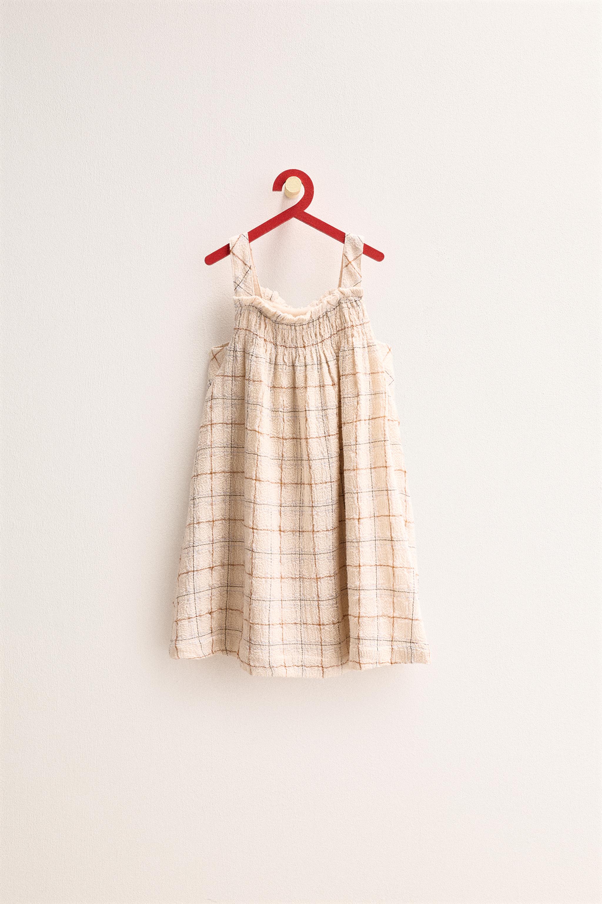 ZARA TIMELESS - ROBE À CARREAUX