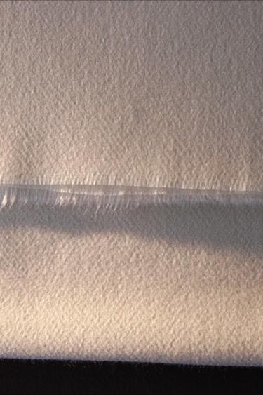 FRINGED THROW - Ecru by Zara