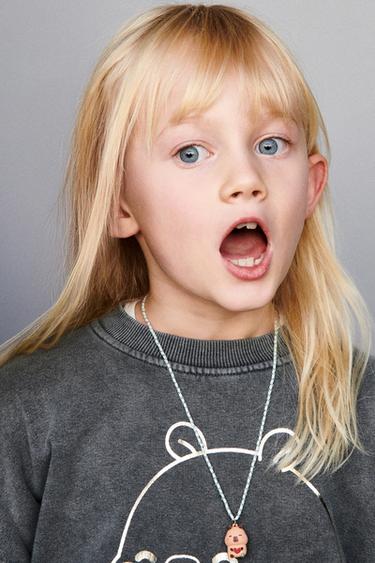 SHINY CAPYBARA CAPYFUN © SWEATSHIRT - Anthracite grey by Zara