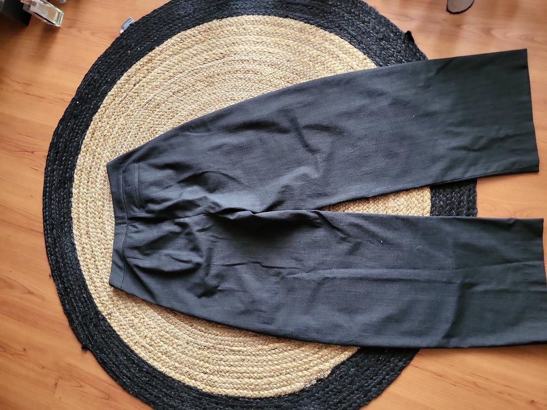 ZW COLLECTION TEXTURED BALLOON TROUSERS - Image 2