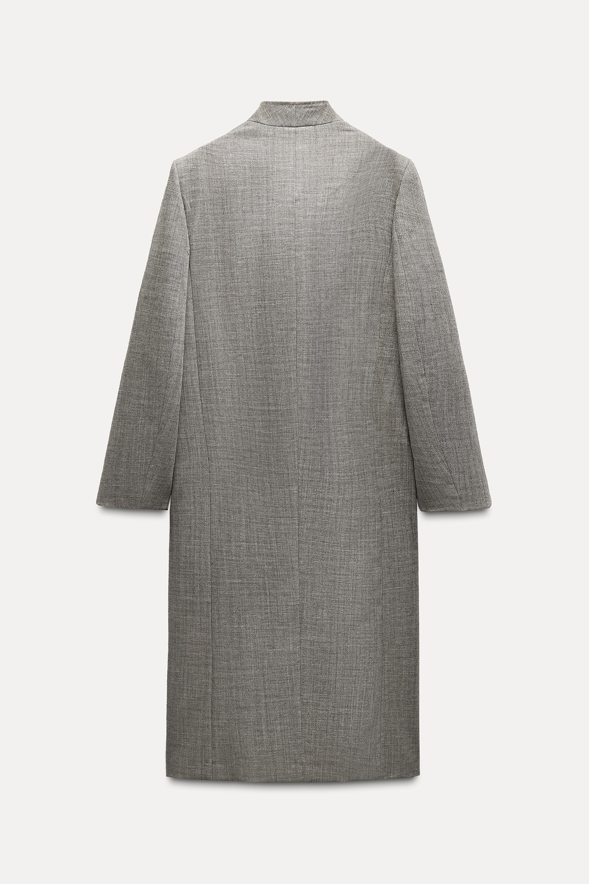 100% WOOL COAT ZW COLLECTION - Mink | ZARA United States