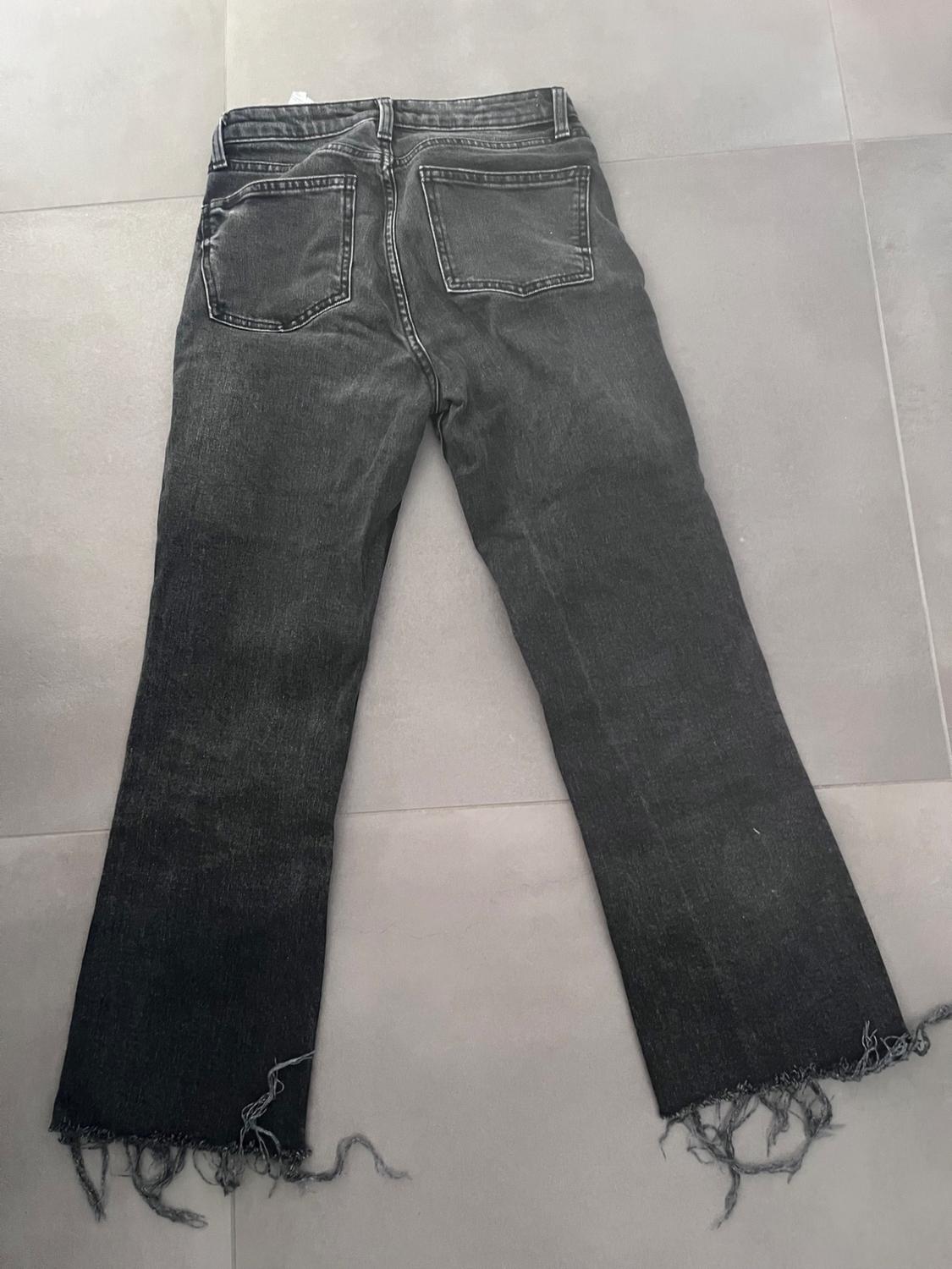 TRF CROPPED FLARE HIGH-WAIST JEANS - Image 2